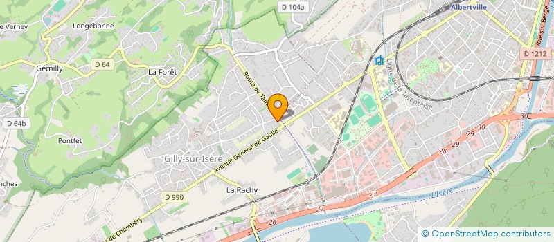 localisation de l'entreprise 489 209 676   ALBERTVILLE