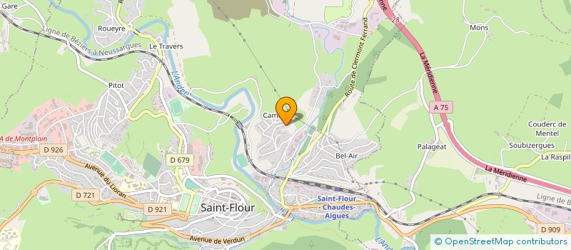 localisation de l'entreprise 489 211 334 à SAINT-FLOUR