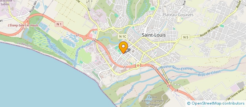 localisation de l'entreprise 489 216 069 à SAINT-LOUIS