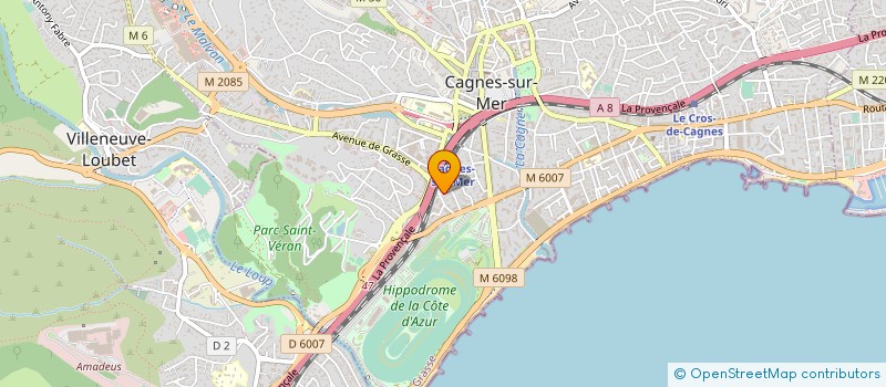 localisation de l'entreprise 489 260 828 à CAGNES-SUR-MER