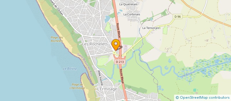 localisation de l'entreprise 489 267 880  à SAINT-BREVIN-LES-PINS