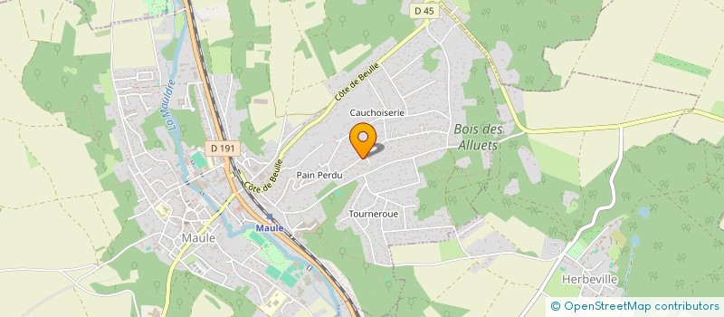 localisation de l'entreprise 489 274 548   MAULE