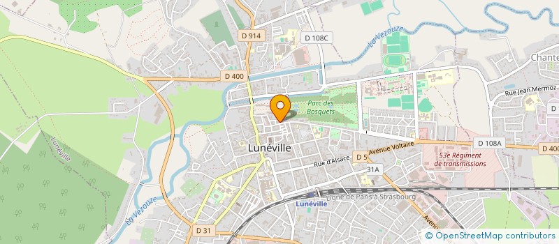 localisation de l'entreprise 489 282 905   LUNEVILLE