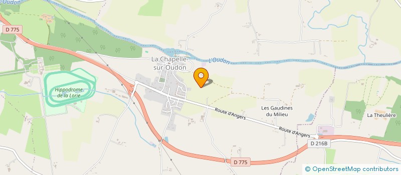 localisation de l'entreprise 489 308 205   LES HAUTS-D'ANJOU