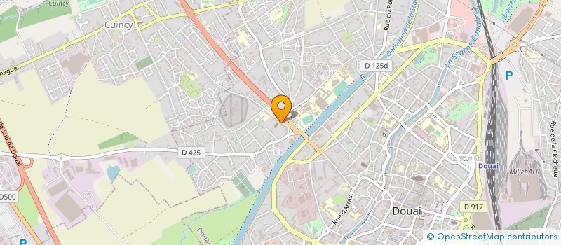 localisation de l'entreprise 489 323 832 à RONCHIN