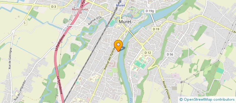 localisation de l'entreprise 489 369 686   SAUBENS