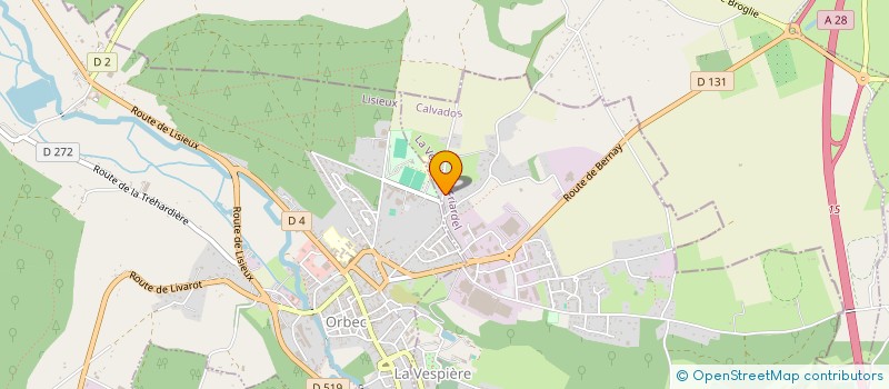 localisation de l'entreprise 489 405 217   LA VESPIERE-FRIARDEL