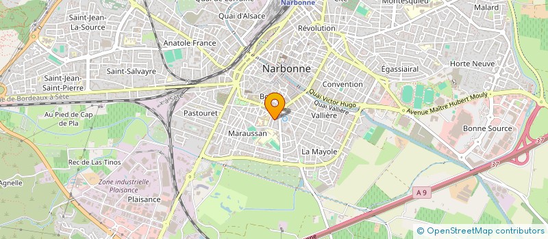 localisation de l'entreprise 489 420 372   NARBONNE