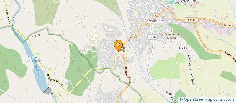localisation de l'entreprise 489 440 453 à FORCALQUIER