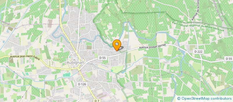 localisation de l'entreprise 489 444 190   AUBIGNAN