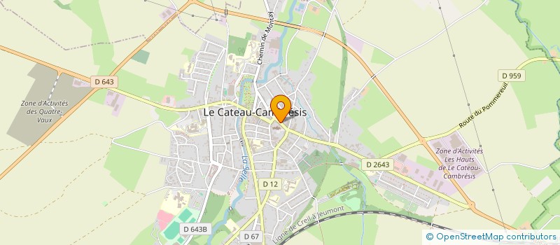 localisation de l'entreprise 489 450 528   LE CATEAU-CAMBRESIS
