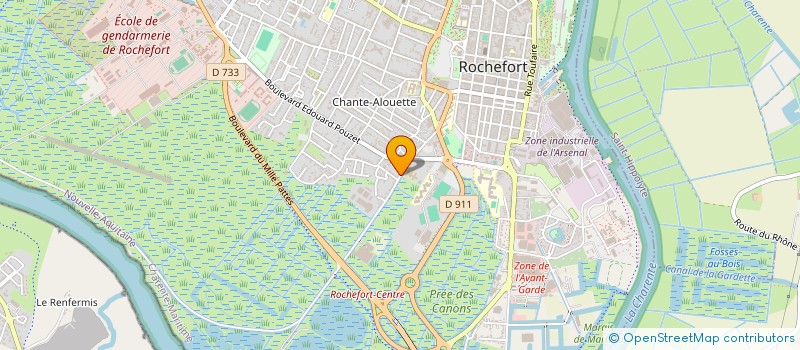 localisation de l'entreprise 489 459 230   ROCHEFORT