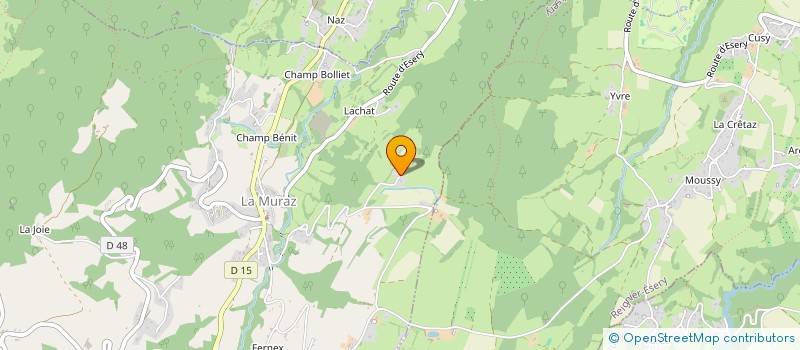 localisation de l'entreprise 489 459 560   LA MURAZ