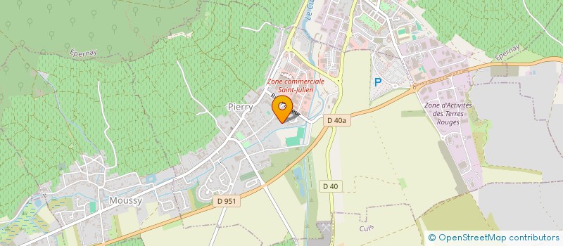 localisation de l'entreprise 489 481 309   PIERRY