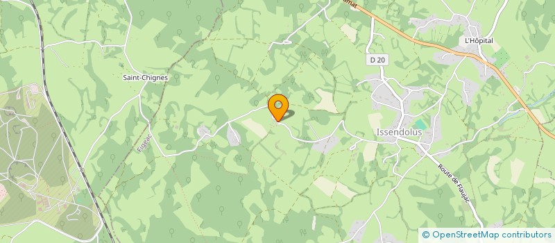 localisation de l'entreprise 489 534 966   ISSENDOLUS