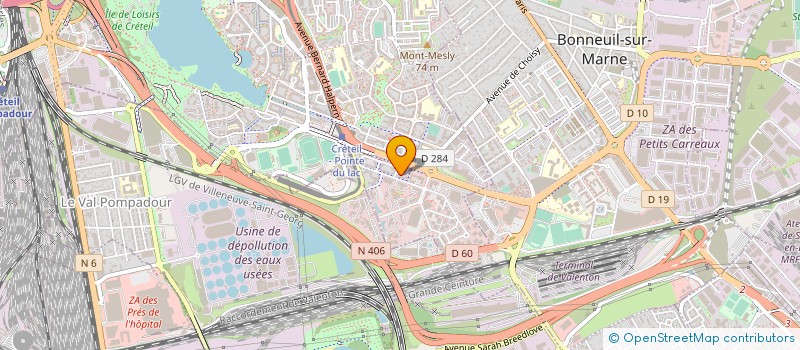 localisation de l'entreprise 489 557 728   CRETEIL