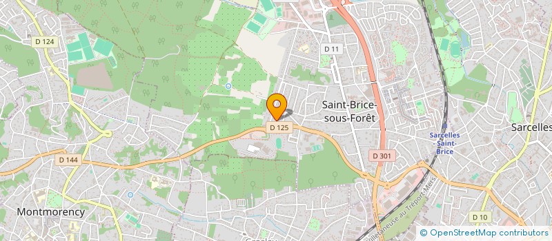 localisation de l'entreprise 489 566 190   SAINT-BRICE-SOUS-FORET