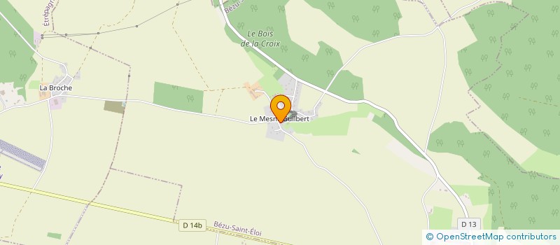 localisation de l'entreprise 489 580 001 à BEZU-SAINT-ELOI