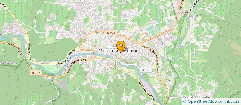 localisation de l'entreprise 489 584 201   VAISON-LA-ROMAINE