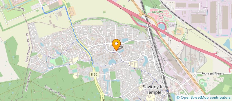 localisation de l'entreprise 489 617 720   LIEUSAINT