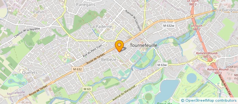 localisation de l'entreprise 489 631 093   MURET