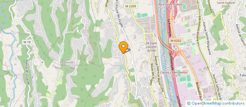 localisation de l'entreprise 489 656 876   NICE