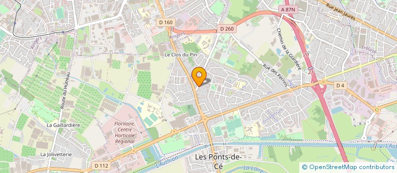 localisation de l'entreprise 489 734 681  à ANGERS