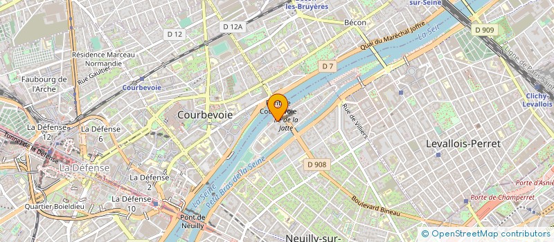 localisation de l'entreprise 489 744 508 à NEUILLY-SUR-SEINE
