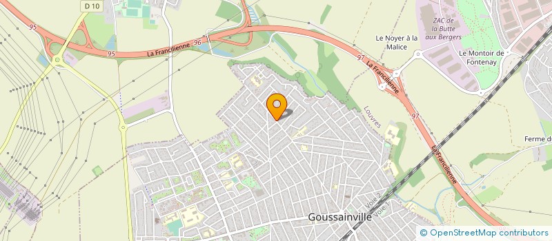 localisation de l'entreprise 489 769 943   GOUSSAINVILLE