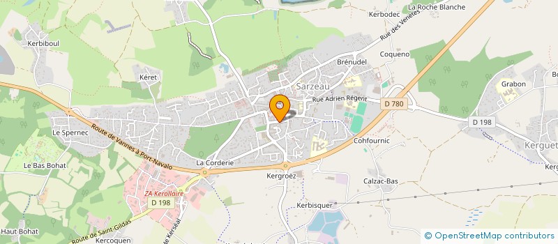 localisation de l'entreprise 489 837 872   SARZEAU