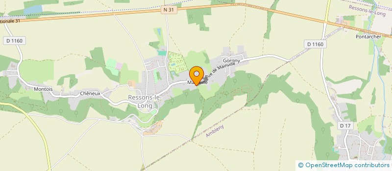 localisation de l'entreprise 489 839 068   CHALONS-EN-CHAMPAGNE