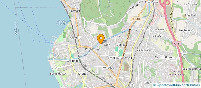 localisation de l'entreprise 489 858 555   AIX-LES-BAINS