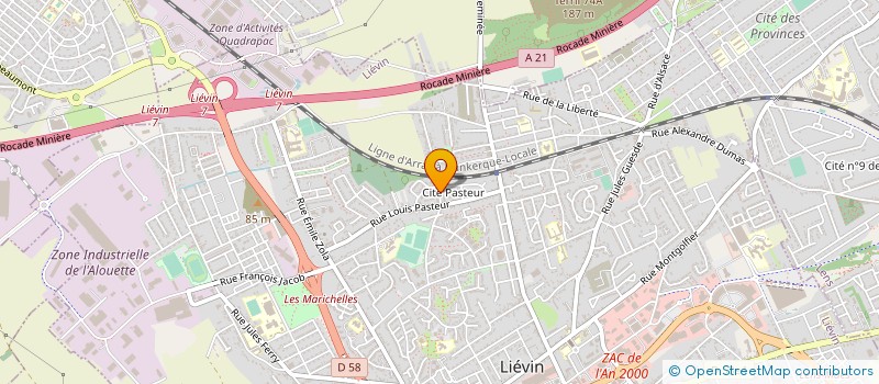 localisation de l'entreprise 489 904 185   LIEVIN