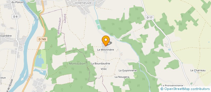 localisation de l'entreprise 489 911 578 à NIORT