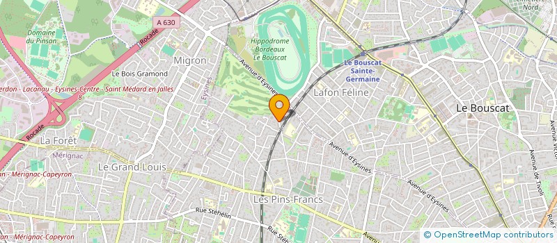 localisation de l'entreprise 489 920 512   BORDEAUX