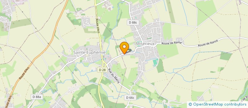 localisation de l'entreprise 489 950 980   MISERIEUX