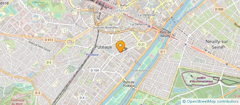 localisation de l'entreprise 489 965 020   ARGENTEUIL