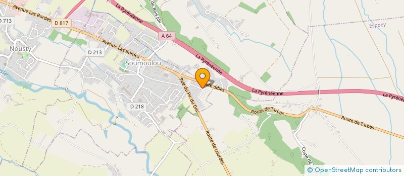 localisation de l'entreprise 489 986 489   CESCAU