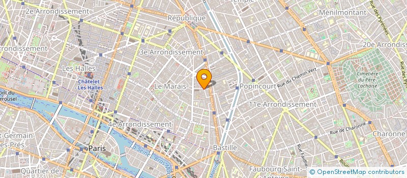 localisation de l'entreprise 489 996 165   PARIS