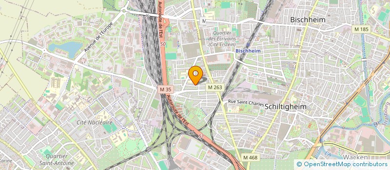 localisation de l'entreprise 48H CHRONO à SCHILTIGHEIM