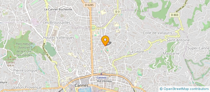 localisation de l'entreprise 48H COTE D'AZUR  CANNES