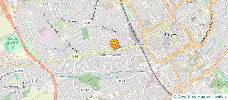 localisation de l'entreprise 49 GALLIENI  SAINTE SAVINE