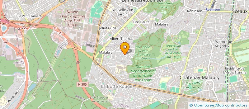 localisation de l'entreprise 49 RGM  CHATENAY-MALABRY