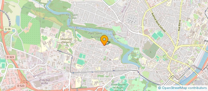 localisation de l'entreprise 49 STREET RECORDZ à ANGERS