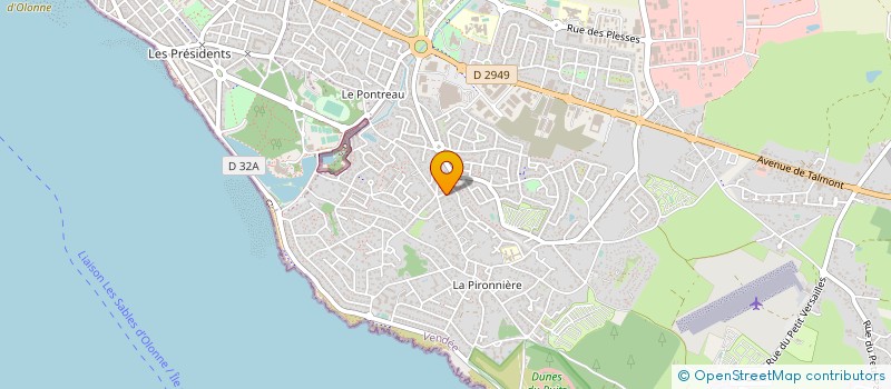 localisation de l'entreprise 49 SUD à LES SABLES D'OLONNE