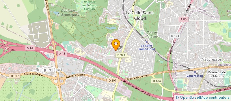 localisation de l'entreprise 490 015 500   LA CELLE-SAINT-CLOUD