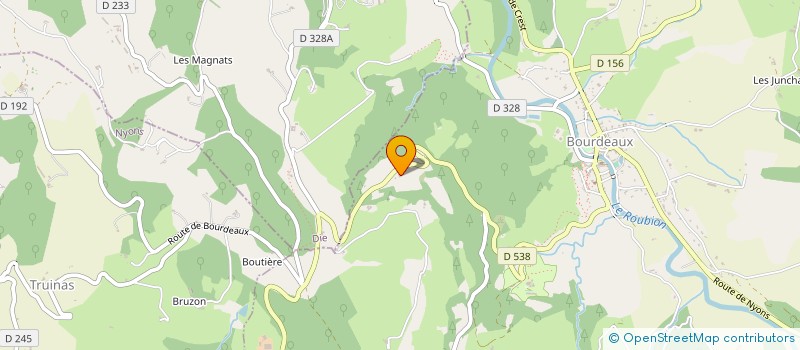 localisation de l'entreprise 490 149 721   BOURDEAUX