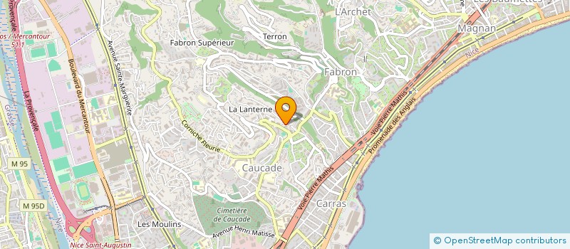 localisation de l'entreprise 490 164 498 à NICE