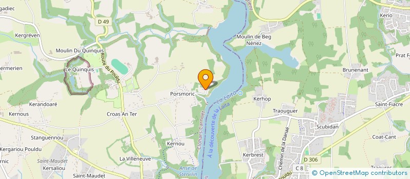 localisation de l'entreprise 490 231 958   CLOHARS-CARNOET