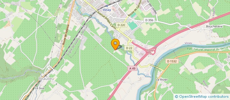 localisation de l'entreprise 490 238 086 à BEAULIEU